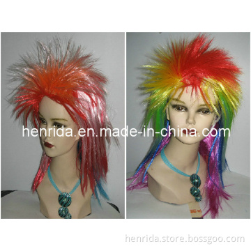Colorful Cosplay Wigs, Mixed Color Cosplay Wig